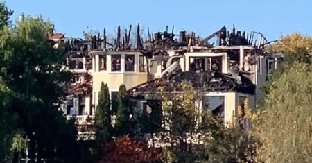 In vila facuta scrum a lui Irinel Columbeanu s-au gasit poze cu femei misterioase! Imagini dezolante din constructia de 4 milioane de euro, mistuita de incendiu