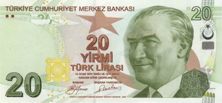 Banca centrala a Turciei a majorat dobanda cheie peste asteptari, cu 5 puncte procentuale, la 40%