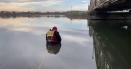 Adolescent disparut, cautat in lacul de acumulare de pe Jiu. Salvamontistii folosesc o drona subacvatica VIDEO