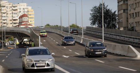 Edilul Capitalei anunta finalizarea operatiunilor de asfaltare de sub pasajul <span style='background:#EDF514'>DOAMNA GHICA</span>