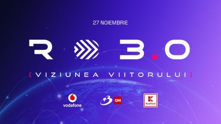 Viitorul incepe astazi | Conferinta RO 3.0 - Viziunea Viitorului, powered by Antena 3 CNN & Vodafone Romania
