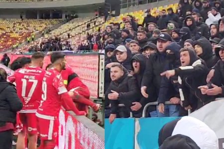 Scandal dupa derby! Ultrasii lui Dinamo n-au mai suportat si si-au varsat furia pe jucatori » Scenele surprinse de reporterii GSP