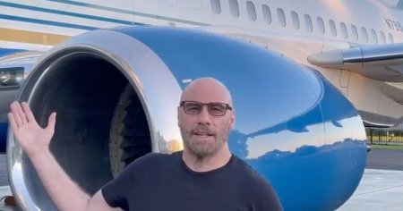 John Travolta, momente critice la mansa unui avion: Am crezut ca totul s-a sfarsit