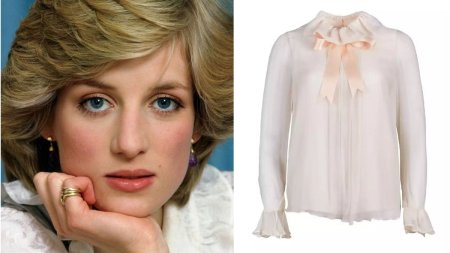 Bluza purtata de Printesa Diana in portretul de logodna, scoasa la li<span style='background:#EDF514'>CITATIE</span> cu o suma uriasa