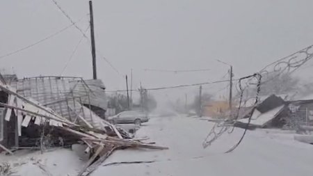 Efectele vremii extreme: 61 de localitati din Constanta nu au curent electric | Zeci de scoli din Dobrogea raman inchise