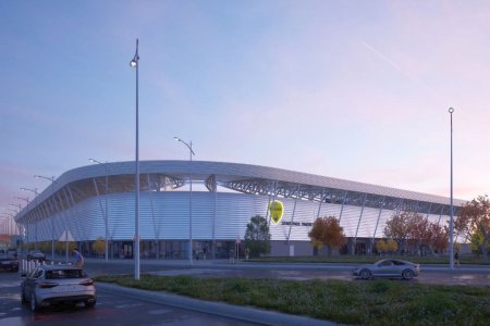 Au aparut imaginile » Cum va arata noul stadion din Brasov, cu o capacitate de 10.000 de locuri