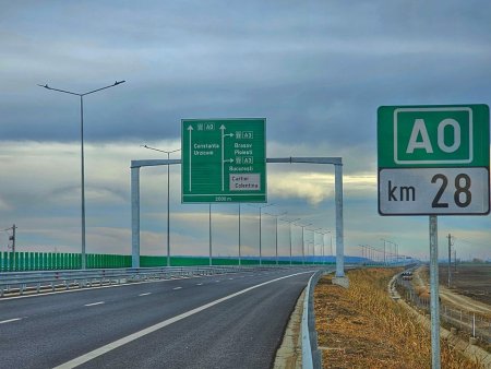 Circulatia pe lotul 2 al Autostrazii de Centura Bucuresti se deschide maine. Doar 10 kilometri din cei 19 vor putea fi folositi