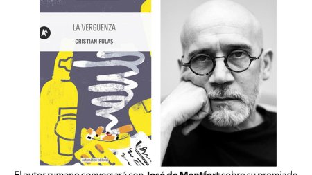Scriitorul Cristian Fulas lanseaza la Barcelona editia spaniola  a volumului Fasii de rusine cu sprijinul ICR Madrid