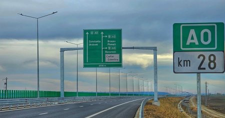 Prima bucata a Autostrazii de Centura Bucuresti (A0) a fost data in folosinta VIDEO