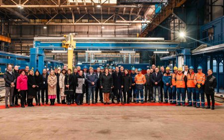 Santierul Naval Damen Galati inaugureaza o noua linie robotizata pentru fabricarea micro-panourilor