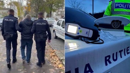 Sofer din Craiova, cu permisul suspendat, prins de politisti cu o alcoolemie de 3,33 mg/l alcool pur in sange