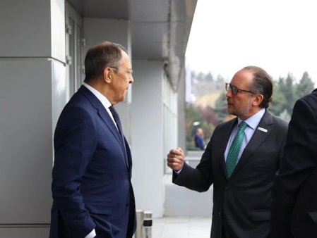 Ministrul austriac de Externe s-a intalnit cu Serghei Lavrov in marja unei reuniuni OSCE