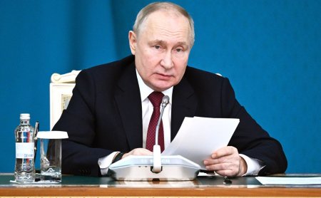 Putin a semnat decretul de crestere cu 15% a numarului de soldati din armata rusa