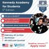 American Councils for International Education anunta deschiderea competitiei pentru cea de-a cincea editie a Kennedy Academy for <span style='background:#EDF514'>STUDENTS</span>