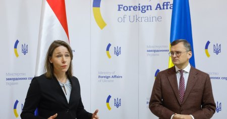 Sefa diplomatiei olandeze, aflata in vizita la Kiev, asigura Ucraina de continuarea sprijinului tarii sale