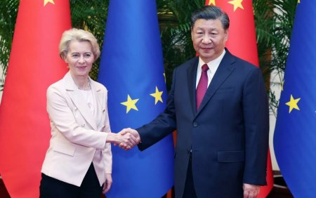 Xi Jinping, intalnire cruciala cu liderii UE la Beijing. Avertismentul facut de Von der Leyen de fata cu presedintele Chinei