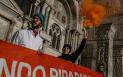 Activisti pentru clima au stropit cu noroi o fatada a bazilicii Sfantul Marcu din Venetia