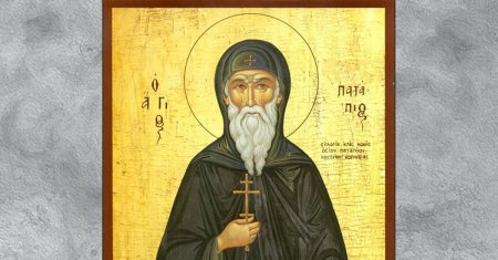 Calendar ortodox 2023, 8 decembrie. Sfantul Cuvios Patapie