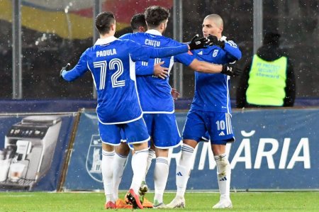 FCU Craiova a scris istorie cu FCSB! Premiera absoluta pentru echipa lui Adrian Mititelu