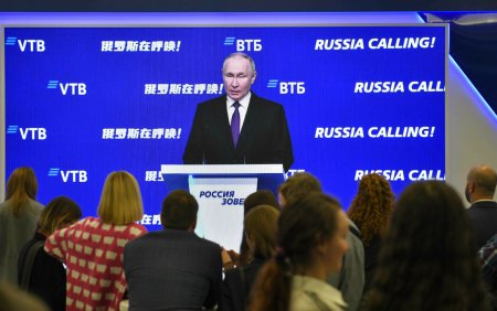 Putin: Rusia devine anul acesta cea mai mare economie a Europei. Ce spune despre drogurile si <span style='background:#EDF514'>PROSTITUATE</span>le lui Biden