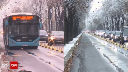 Culoarele unice pentru autobuze dau peste cap traficul din Bucuresti