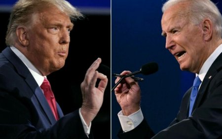 Biden l-a luat in deradere pe Trump, dupa ce fostul presedinte a spus ca ar fi dictator doar in prima zi a unui nou mandat