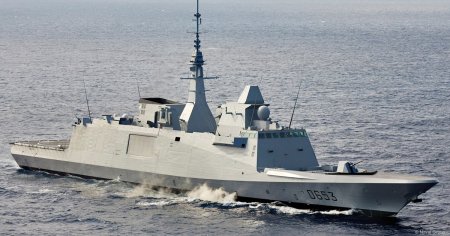 O nava franceza a doborat doua drone yemenite deasupra Marii Rosii