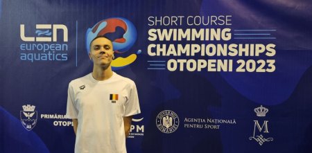 Campionatul European de natatie in bazin scurt: Medalie de bronz pentru David Popovici la 100 metri liber