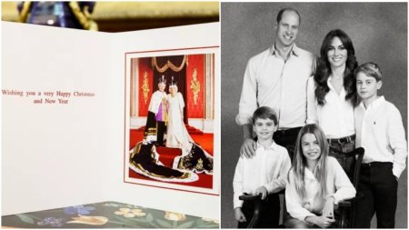 Familia regala britanica a publicaat fotografiile pentru felicitarile de Craciun. Cum au ales sa pozeze Williamsi Kate alaturi de copiii lor