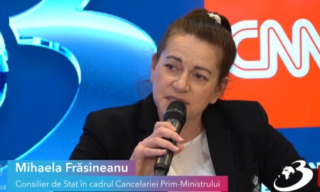 Mihaela <span style='background:#EDF514'>FRASIN</span>eanu, la conferinta Romania Inteligenta: Se va reusi pentru prima data un management eficient al padurii