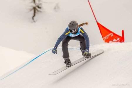 Kata Mandel, la fel ca la FOTE: locul 4 in finala de snowboard cross in Austria