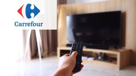 Oferta de neratat la Carrefour: Smart TV disponibil la un pret foarte mic