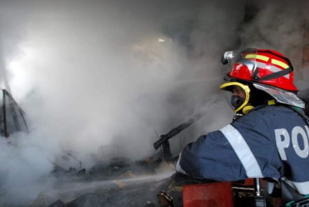 Incendiu la Taverna Racilor din Snagov