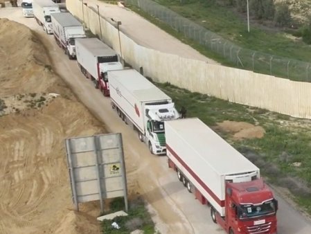 Israel: Camioanele cu ajutoare vor intra in Gaza de pe teritoriul israelian incepand de duminica