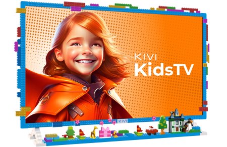 Premiera pe piata din Romania: KIVI a lansat un televizor inteligent creat special pentru camera copiilor