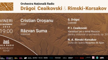 Suita din opera Ajun de Craciun - Nikolai Rimski-Korsakov,  incheie anul la Sala Radio!