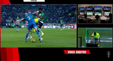 Pepe, gest golanesc in Sporting - Porto! A fost eliminat dupa ce si-a lovit cu pumnul un adversar si l-a umplut de sange