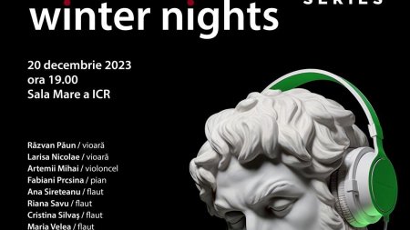 AdMusicam #<span style='background:#EDF514'>WINTER</span> Nights, concert de sarbatori la Sala Mare a Institutului Cultural Roman
