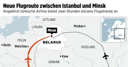 Bild: Rusia a creat o companie aeriana falsa pentru a transporta imigranti ilegali in Europa prin Minsk