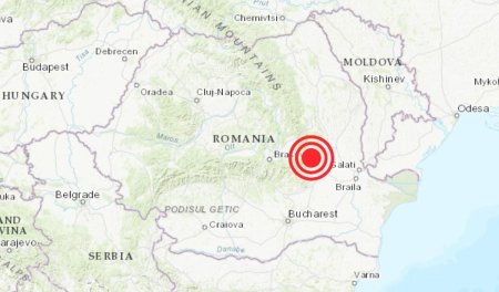 Un cutremur cu magnitudinea 4,2 s-a produs duminica dimineata in zona Vrancea