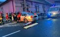 Accident grav in Sibiu, provocat de un sofer cu permisul suspendat. Tanarul de 23 de ani este in<span style='background:#EDF514'>TUBA</span>t