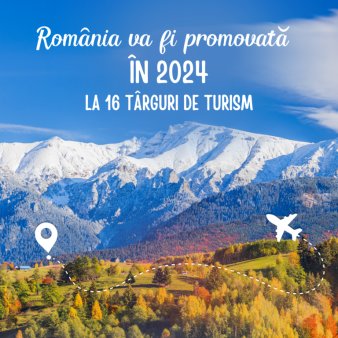 Romania va fi promovata anul acesta la 16 targuri nationale si internationale de turism, printre acestea aflandu-se cele de la Madrid, Berlin, Almaty, Shanghai, Paris, Londra