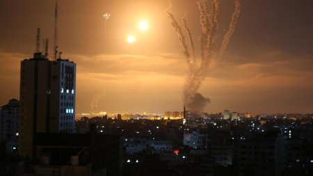 Hamas a lansat rachete impotriva Israelului la cateva momente de la inceputul noului an
