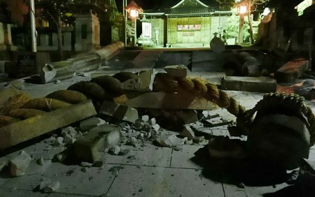 Cutremur cu magnitudinea 7,6 in Japonia. Autoritatile au confirmat patru decese, deocamdata