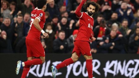 Salah marcheaza de doua ori si Liverpool invinge Newcastle cu 4-2