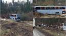 Autocar romanesc, implicat intr-un accident grav in Bulgaria