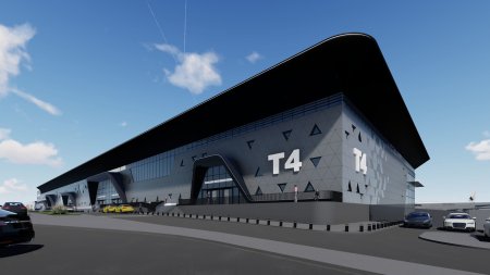 Consiliul Judetean Iasi: Lucrarile la parcarea noua de la aeroport s-au finalizat in ultimele zile ale anului 2023 / Se face receptia lucrarilor la noul terminal / Prima cursa din noul terminal, in mai