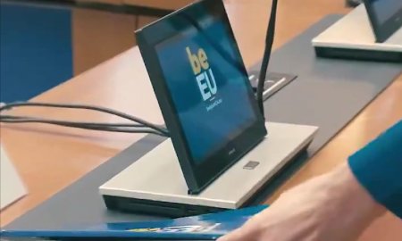 Detaliul stanjenitor descoperit in clipul de lansare al presedintiei belgiene a Consiliului Uniunii Europene