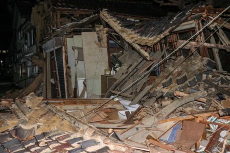 Bilantul cutremurului din Japonia a ajuns la 73 de morti