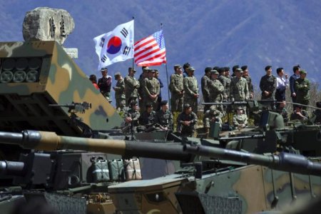 Coreea de Sud si SUA au facut exercitii militare langa granita Coreei de Nord